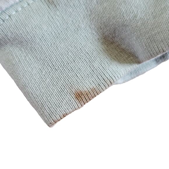 Child of Mine by Carter’s Baby Hoodie 18M Light Blue Floral Zip Up - Picture 7 of 7